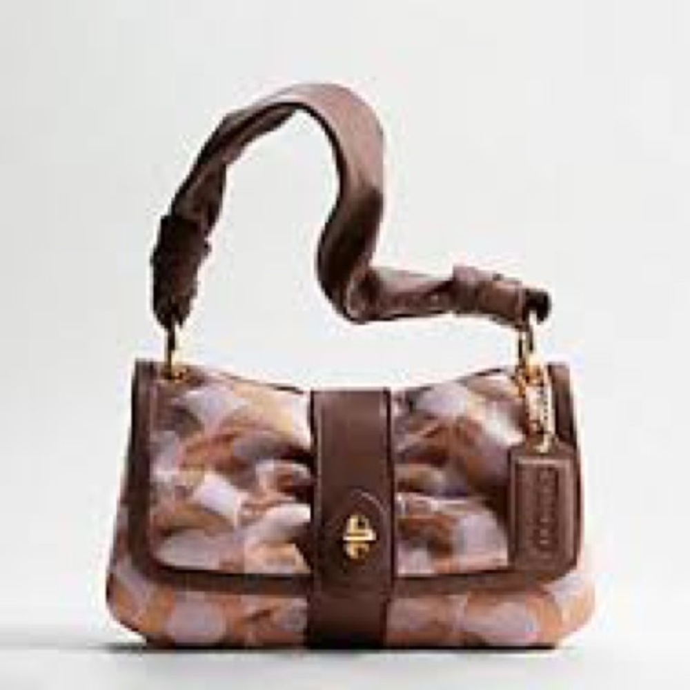 Coach Parker Rose Gold Mini Shoulder Bag